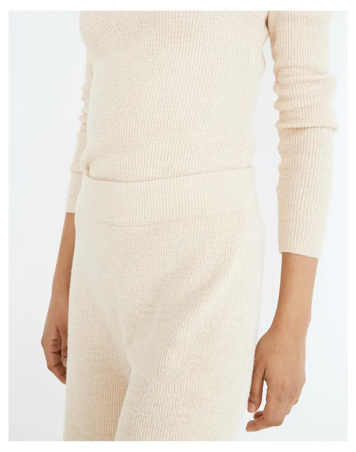 Women Birchmoor Sweater Pants Heather Oatmeal Madewell Sweaters Women Birchmoor Sweater Pants Heather Oatmeal Madewell Sweaters