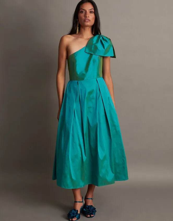 Women Bliss OneShoulder Dress Green Monsoon Occasionwear