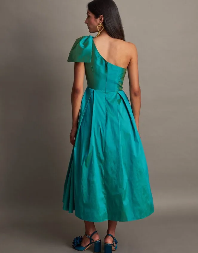 Women Bliss OneShoulder Dress Green Monsoon Occasionwear