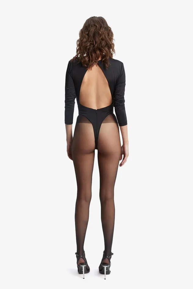 Women Bodysuits Bardot Erenay Cut Out Bodysuit In Black Black Women Bodysuits Bardot Erenay Cut Out Bodysuit In Black Black