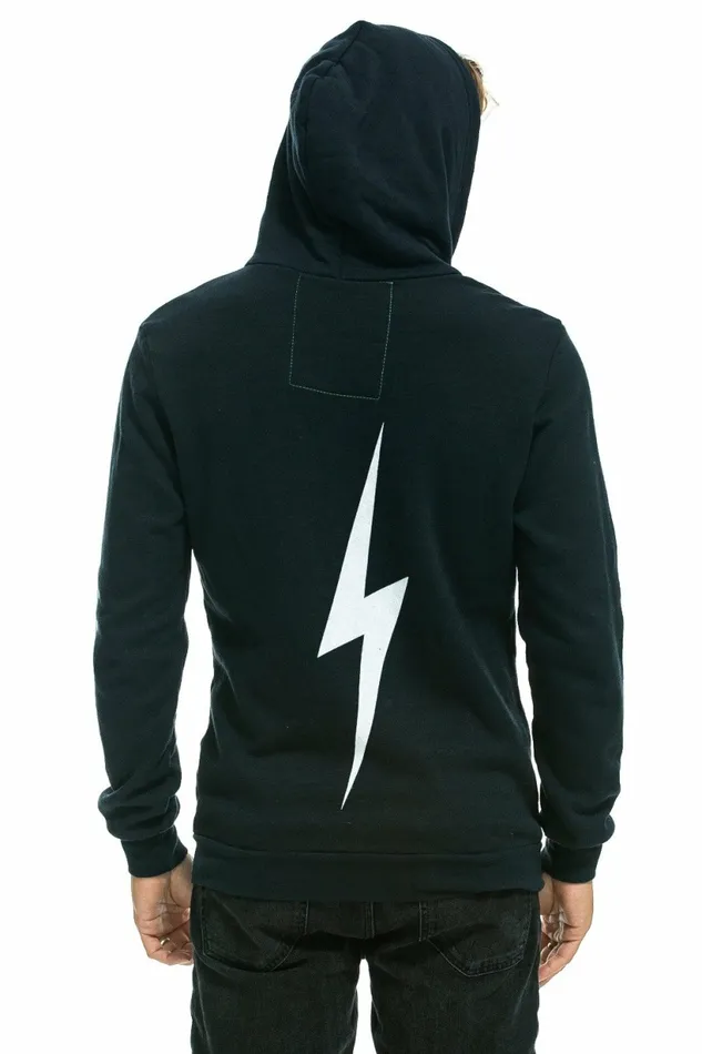 Women BOLT HOODIE 8211 BLACK Aviator Nation BoltCollection