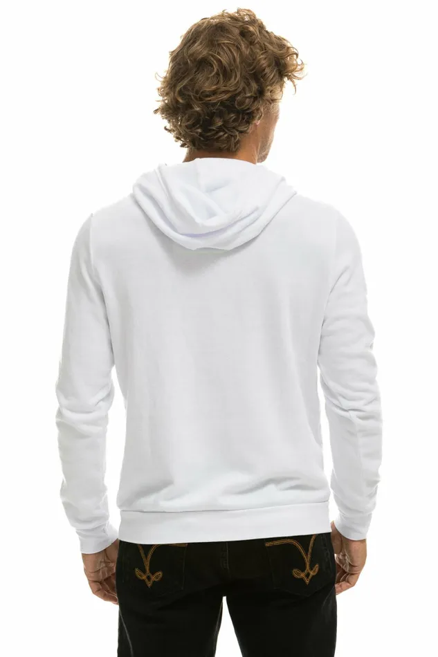 Women BOLT LIGHTWEIGHT PULLOVER HOODIE 8211 WHITE PINK PURPLE Aviator Nation BoltCollection Women BOLT LIGHTWEIGHT PULLOVER HOODIE 8211 WHITE PINK PURPLE Aviator Nation BoltCollection