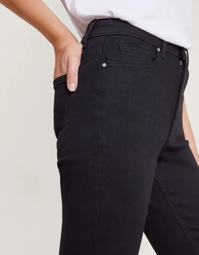 Women Bootcut Denim Jeans Black Monsoon Denim
