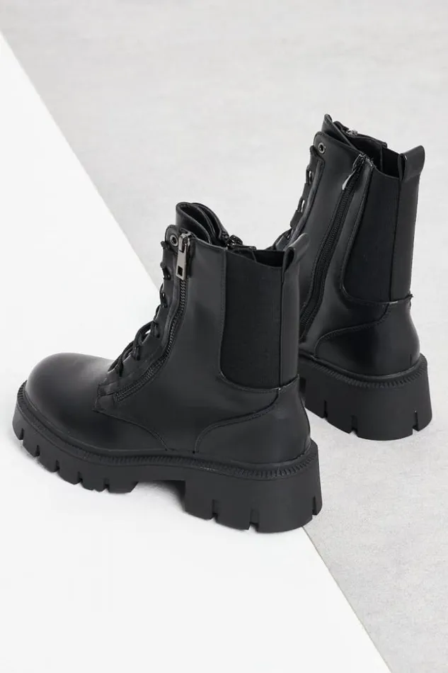 Women Bottines Noires Empicement BiMatire Sur Le Ct Black Brentiny Paris White Tops Women Bottines Noires Empicement BiMatire Sur Le Ct Black Brentiny Paris White Tops