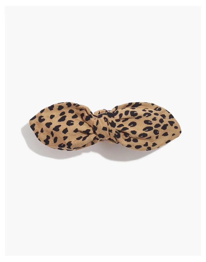 Women Bow Claw Hair Clip Weathered Walnut Madewell Hair Accessories