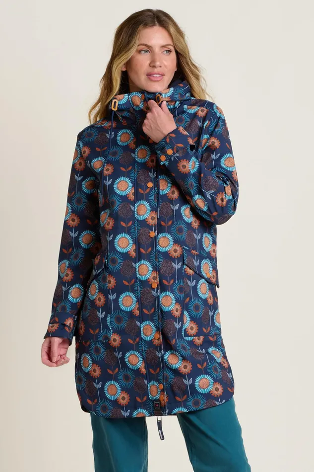 Women Brakeburn Coats And Jackets Blue Highborne Soft Shell Jacket