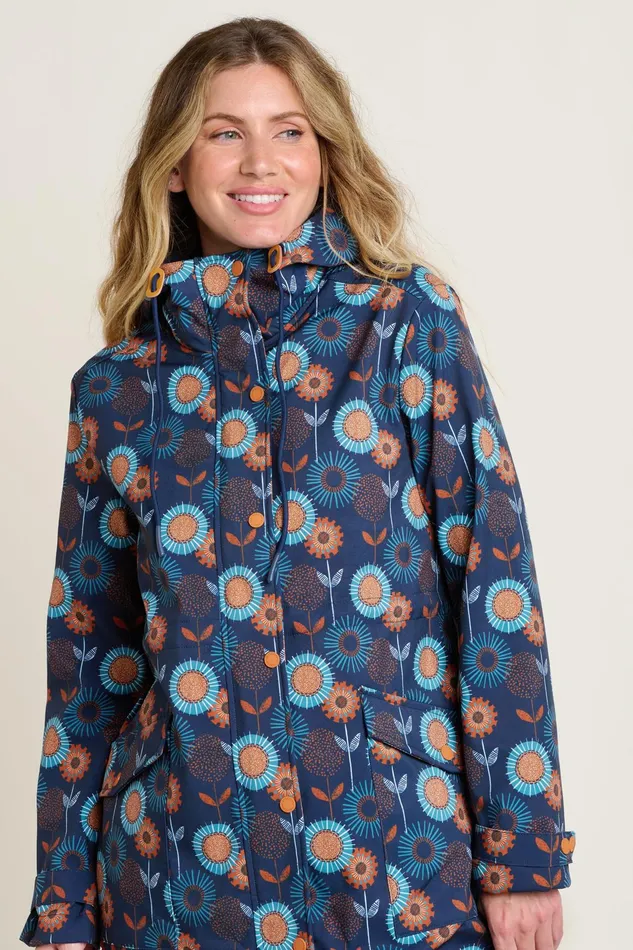 Women Brakeburn Coats And Jackets Blue Highborne Soft Shell Jacket