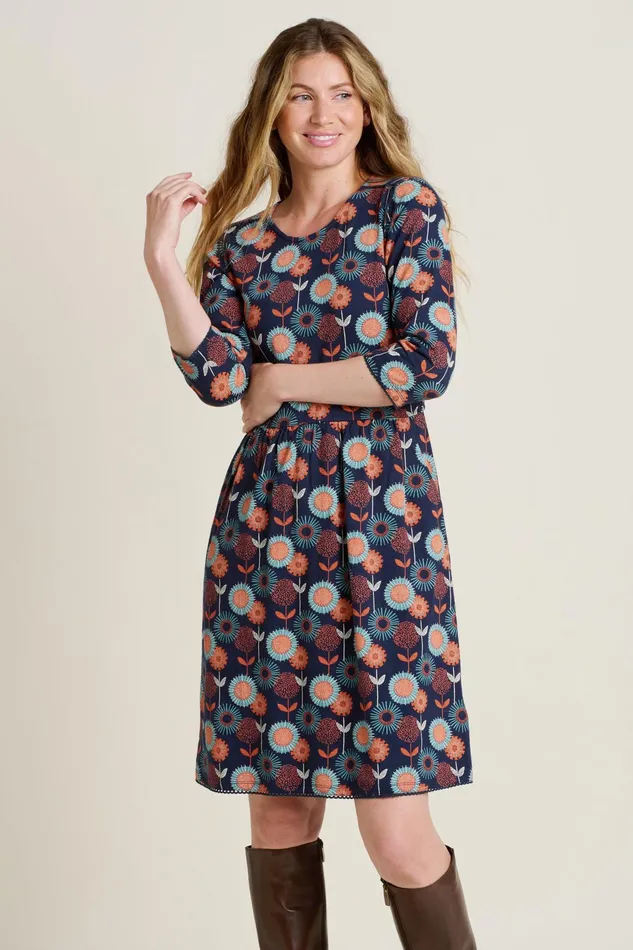 Women Brakeburn Dresses Navy Freya Dress