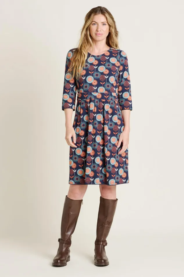 Women Brakeburn Dresses Navy Freya Dress