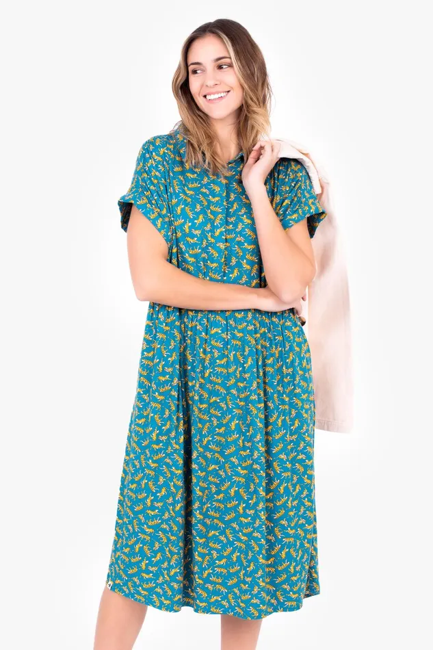 Women Brakeburn Dresses Tigers Print Shirt Dress