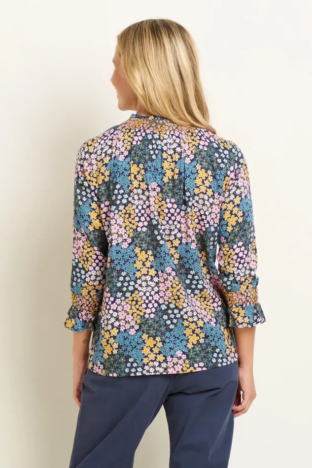 Women Brakeburn Shirts Multicoloured Wildflower Meadow Blouse