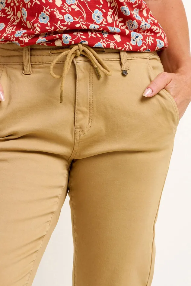 Women Brakeburn Trousers Skirts and Shorts Beige Winter Blake Two Trousers