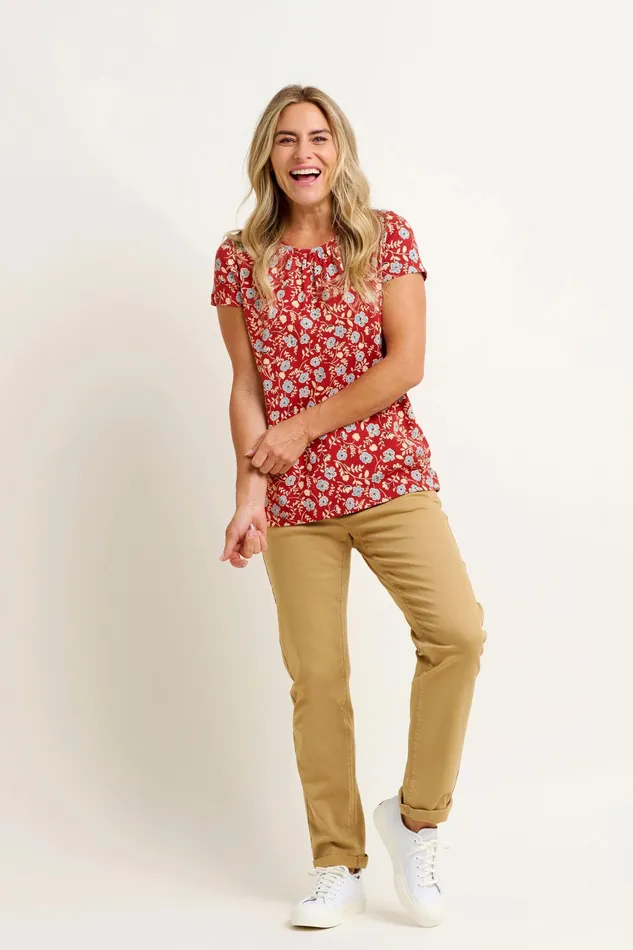 Women Brakeburn Trousers Skirts and Shorts Beige Winter Blake Two Trousers