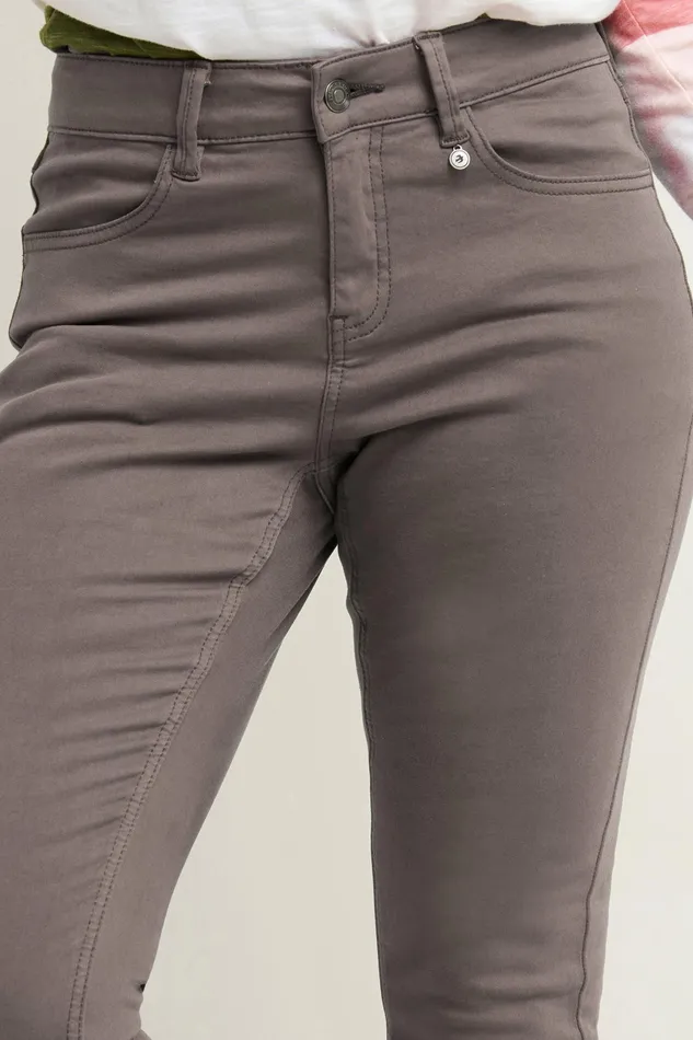 Women Brakeburn Trousers Skirts and Shorts Khaki Skinny Stretch Trouser