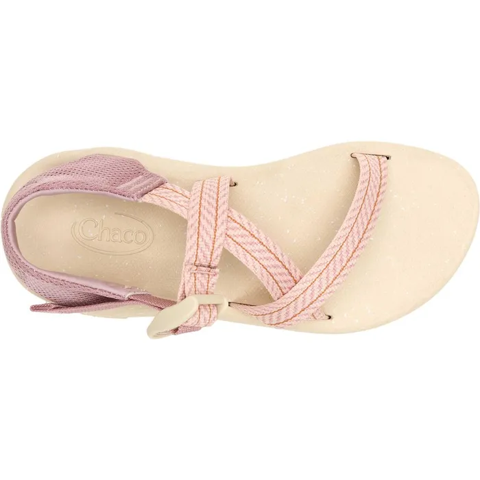 Women Chaco Z Adjustable Sandals Cushz Extra Cushioned Sandal Frond Pink Salt