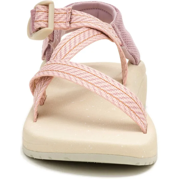 Women Chaco Z Adjustable Sandals Cushz Extra Cushioned Sandal Frond Pink Salt