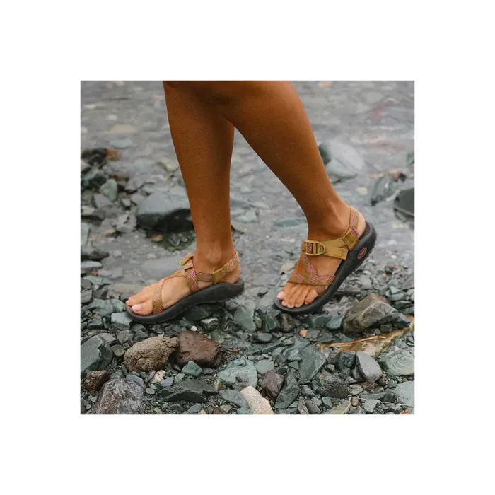 Women Chaco Z Adjustable Sandals ZCloud Adjustable Strap Cushioned Sandal Overhaul Bronze