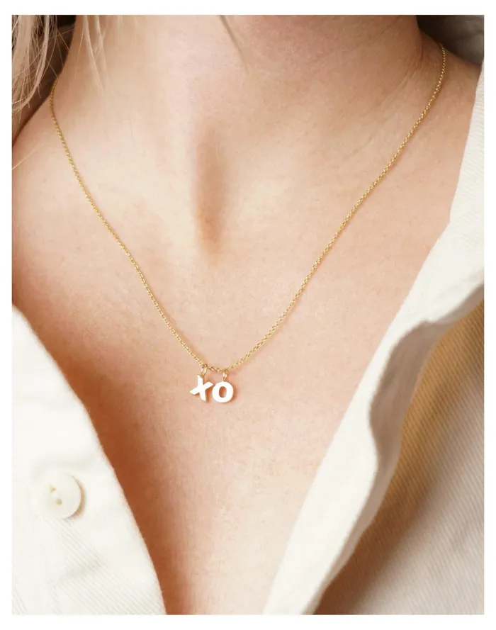 Women CHARLOTTE CAUWE STUDIO 14K XO Charm Necklace Gold Madewell Necklaces Women CHARLOTTE CAUWE STUDIO 14K XO Charm Necklace Gold Madewell Necklaces