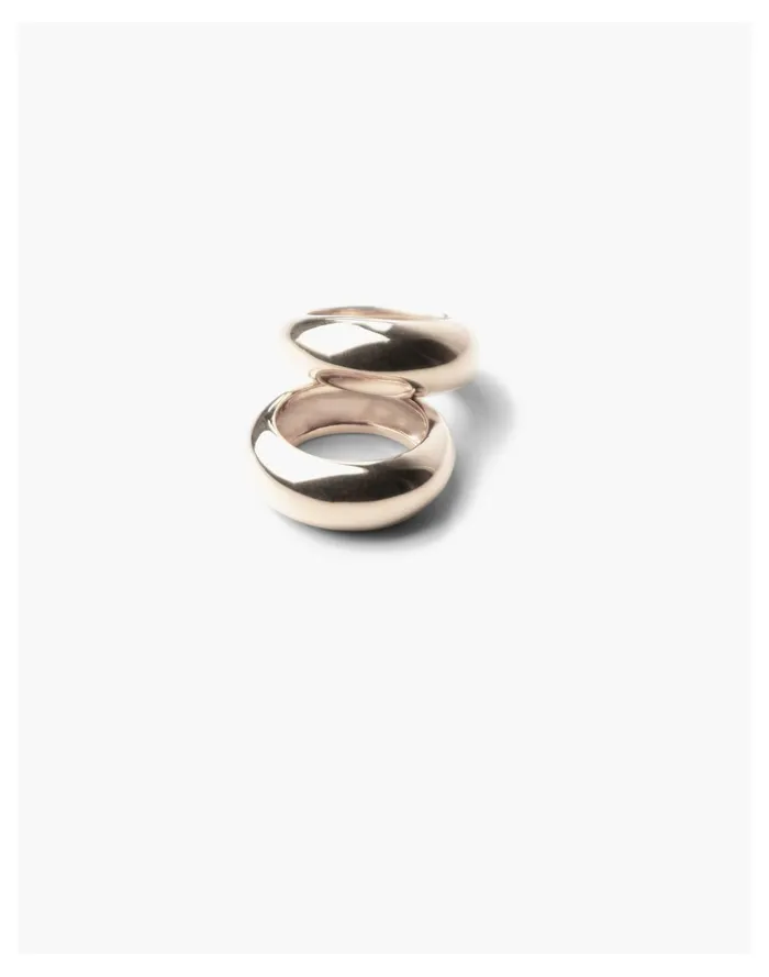 Women CHARLOTTE CAUWE STUDIO Bubble Ring Set In Sterling Silver Silver Madewell Rings Women CHARLOTTE CAUWE STUDIO Bubble Ring Set In Sterling Silver Silver Madewell Rings