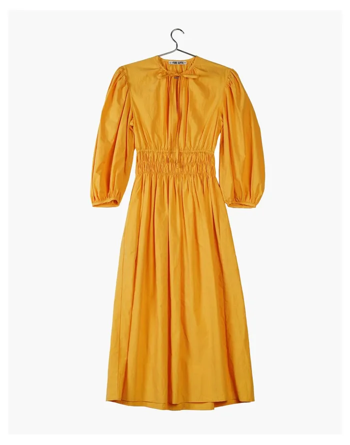 Women Ciao Lucia Georgina Dress Orange Madewell Dresses