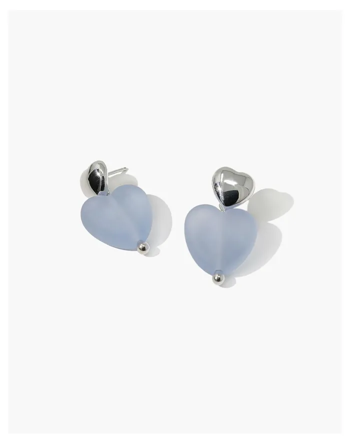 Women CLED Love Earrings Light Blue Madewell Earrings