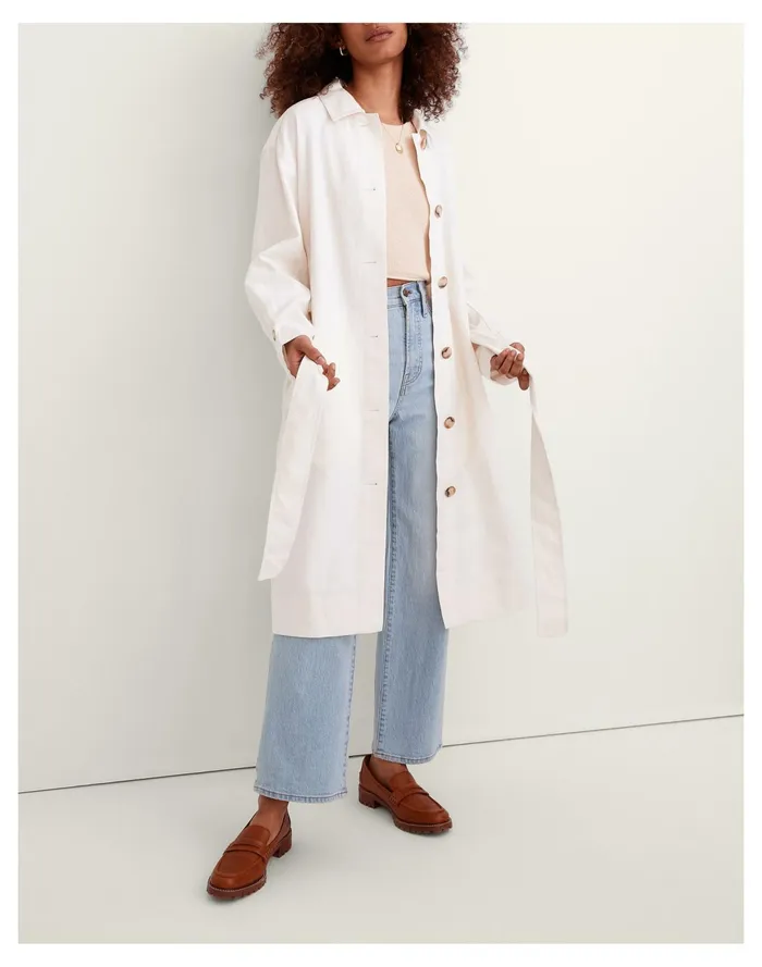 Women Cotton Linen Trench Coat Lighthouse Madewell Jackets Women Cotton Linen Trench Coat Lighthouse Madewell Jackets