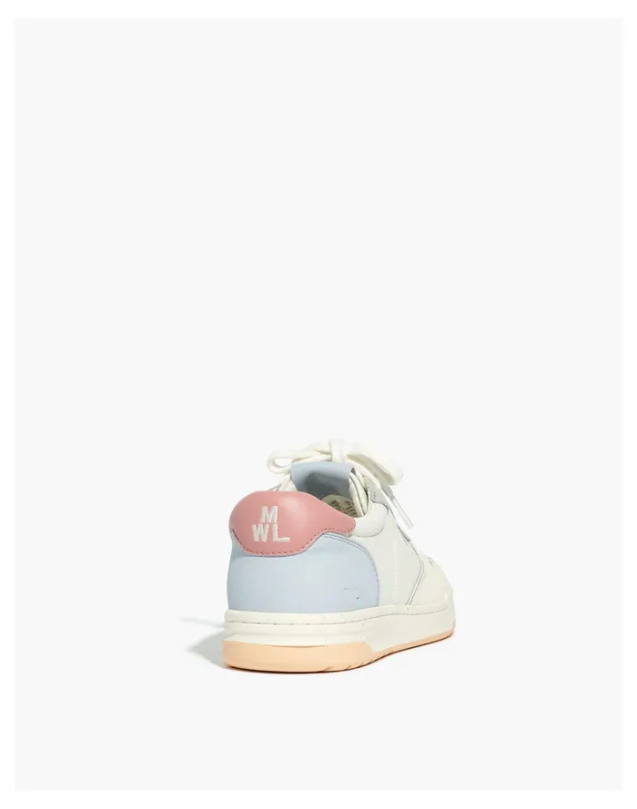 Women Court Low Top Sneakers In Pastel Colorblock Morning Mist Multi Madewell Sneakers Women Court Low Top Sneakers In Pastel Colorblock Morning Mist Multi Madewell Sneakers