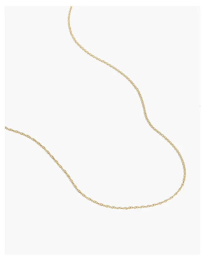 Women Delicate Collection Demi Fine 14k Plated Chain Necklace 14k Gold Madewell 14K GoldPlated Women Delicate Collection Demi Fine 14k Plated Chain Necklace 14k Gold Madewell 14K GoldPlated