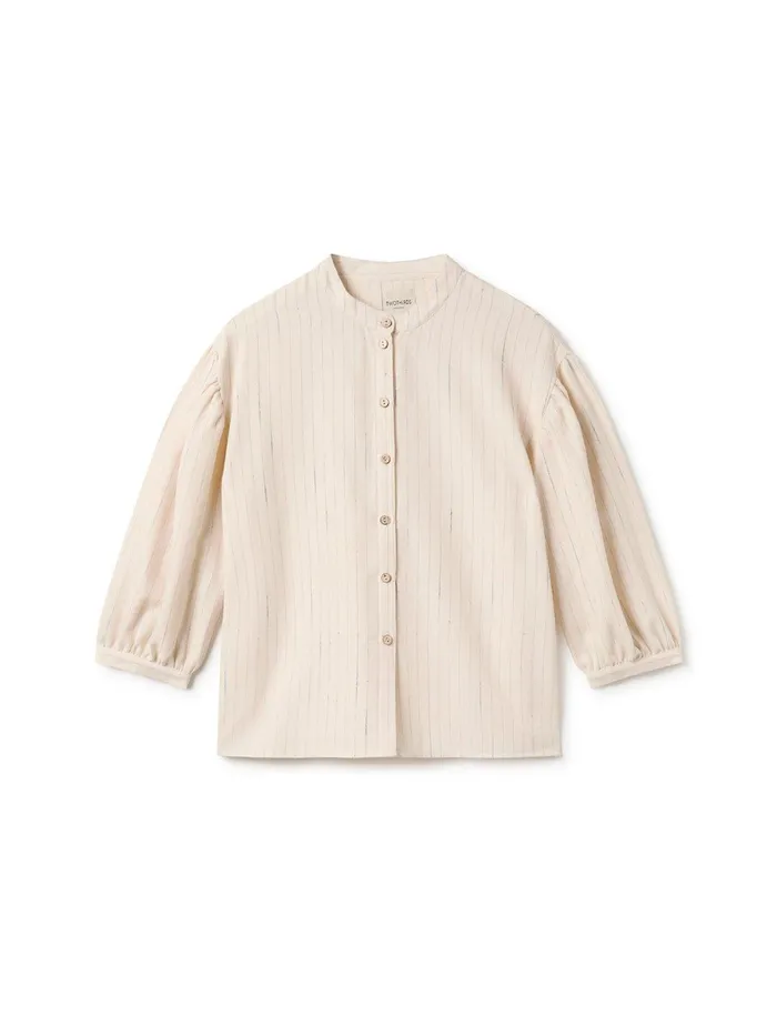 Women Dewdrop 8211 Neutral Stripes TWOTHIRDS Shirts