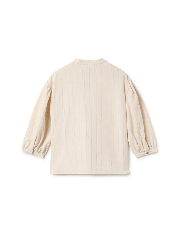 Women Dewdrop 8211 Neutral Stripes TWOTHIRDS Shirts