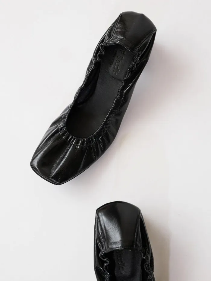 Women DOF Studios 8211 Mia Ballet Pumps In Black Nappa The UNDONE Heels