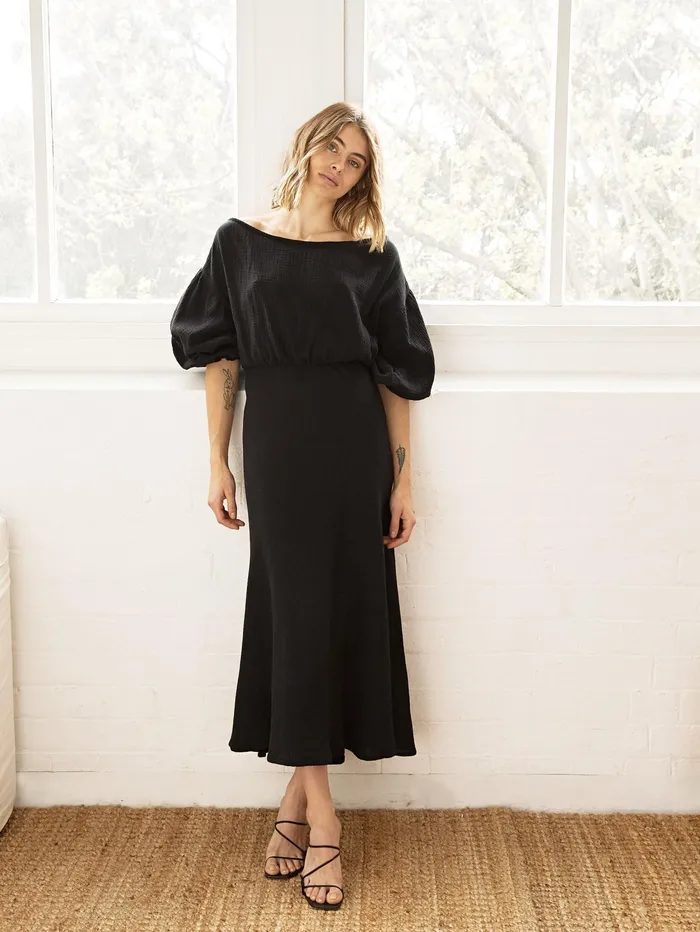 Women Dominique Healy 8211 Louie Dress In Black The UNDONE Dresses