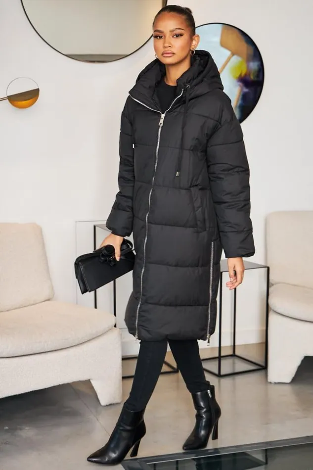 Women Doudoune Matelasse Ouverture Sur Les Cts Black Brentiny Paris Parkas And Down Jackets Women Doudoune Matelasse Ouverture Sur Les Cts Black Brentiny Paris Parkas And Down Jackets
