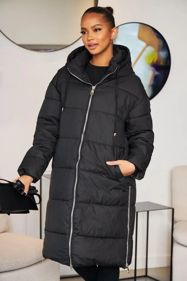 Women Doudoune Matelasse Ouverture Sur Les Cts Black Brentiny Paris Parkas And Down Jackets Women Doudoune Matelasse Ouverture Sur Les Cts Black Brentiny Paris Parkas And Down Jackets