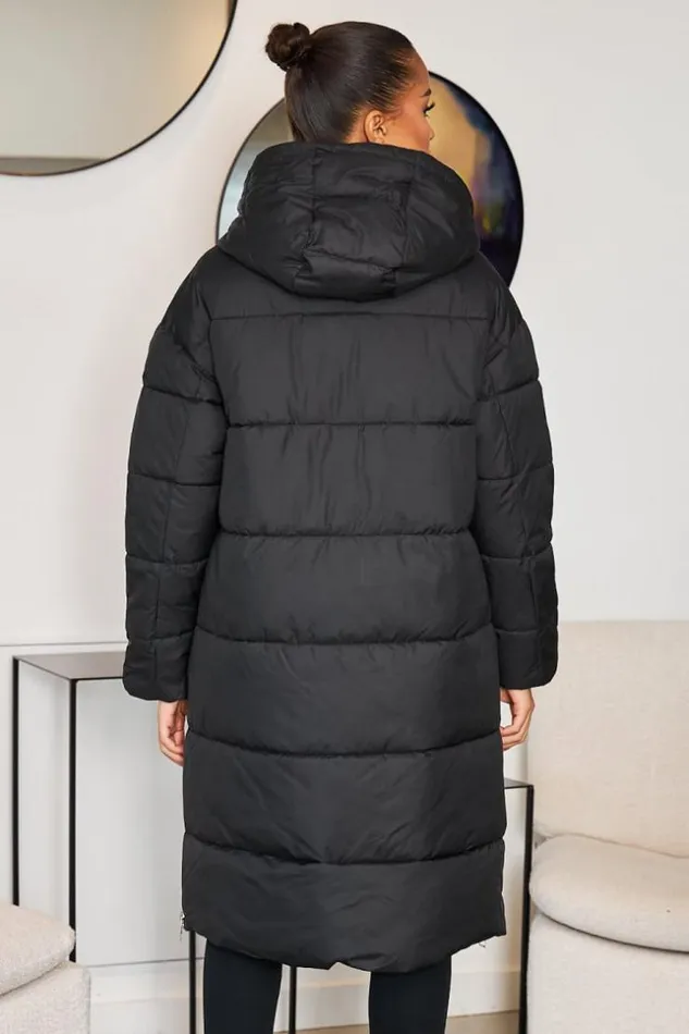 Women Doudoune Matelasse Ouverture Sur Les Cts Black Brentiny Paris Parkas And Down Jackets Women Doudoune Matelasse Ouverture Sur Les Cts Black Brentiny Paris Parkas And Down Jackets