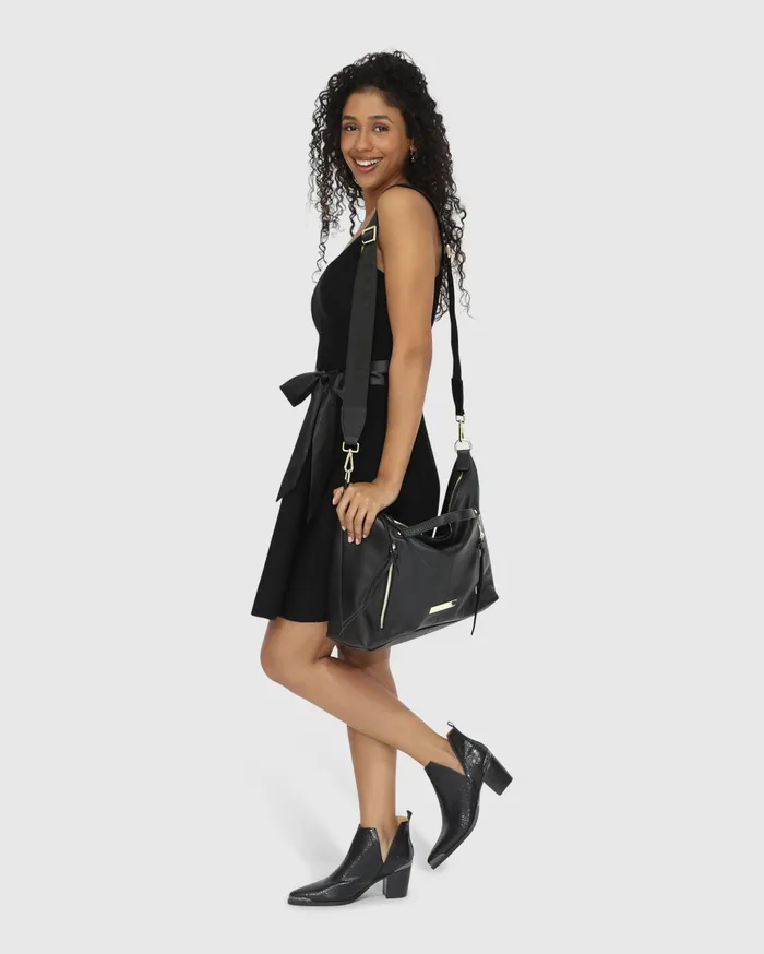 Women Dresses Belle and Bloom Love Her Madly Knit Dress 8211 Black