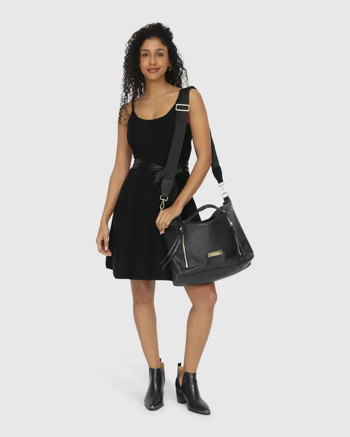 Women Dresses Belle and Bloom Love Her Madly Knit Dress 8211 Black