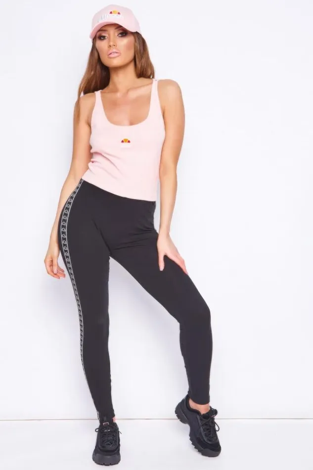Women Ellesse Plain Crop Top Tank Top Brentiny Paris Lace Tops