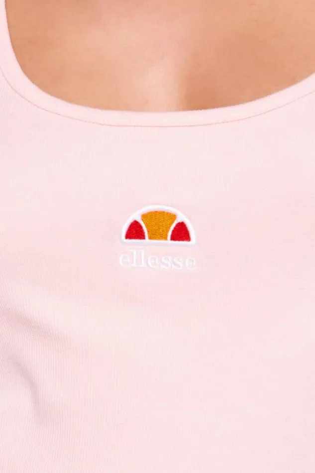 Women Ellesse Plain Crop Top Tank Top Brentiny Paris Lace Tops