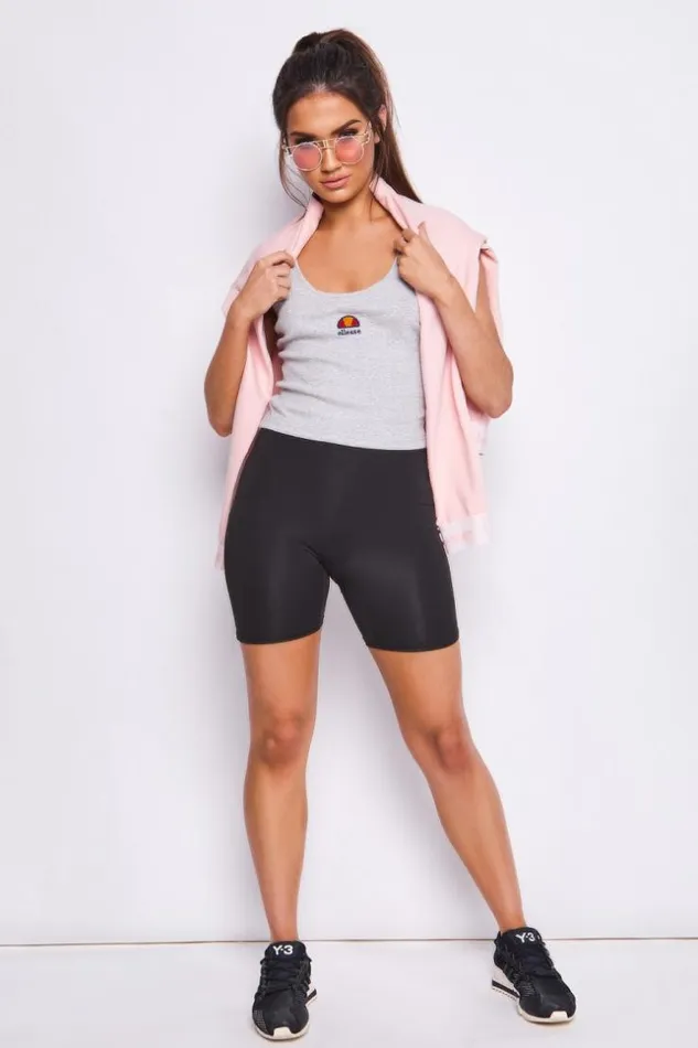 Women Ellesse Plain Crop Top Tank Top Brentiny Paris Top And Tank Tops