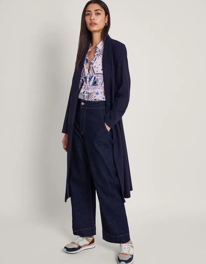 Women Elsie Print Shirt Blue Monsoon Tops and Blouses