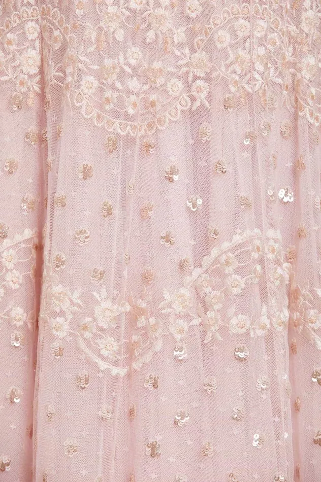 Women Embellished Dresses Needle and Thread Beatrice Gown Pink