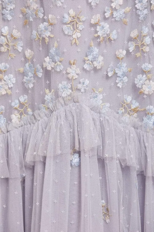 Women Embroidered Dresses Needle and Thread Evening Primrose Micro Mini Dress Blue Women Embroidered Dresses Needle and Thread Evening Primrose Micro Mini Dress Blue