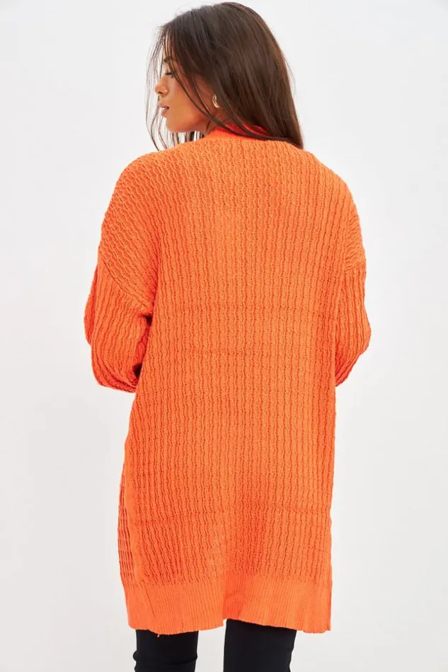 Women Ensemble Gilet Top Orange En Mailles Torsades Orange Brentiny Paris Crop Tops Women Ensemble Gilet Top Orange En Mailles Torsades Orange Brentiny Paris Crop Tops