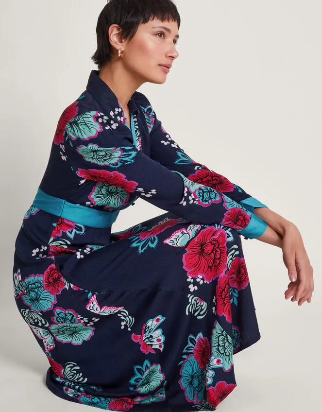 Women Esme Shirt Dress Blue Monsoon Occasionwear