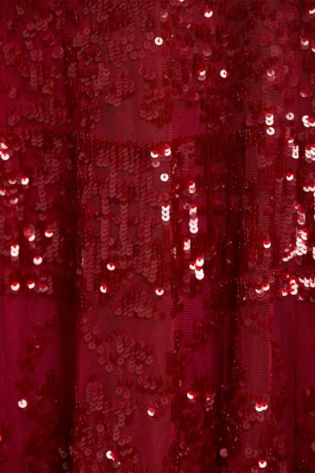 Women Evening Dresses Needle and Thread Aurora Ballerina Dress Red