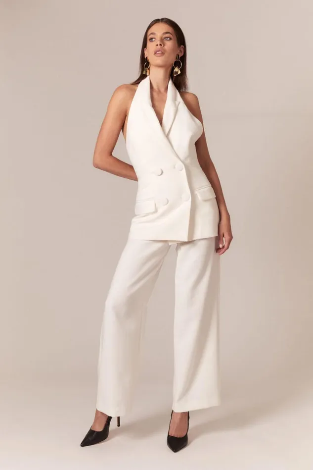 Women Fashion Tops Bardot Freya Longline Vest In Orchid White Orchid White Women Fashion Tops Bardot Freya Longline Vest In Orchid White Orchid White
