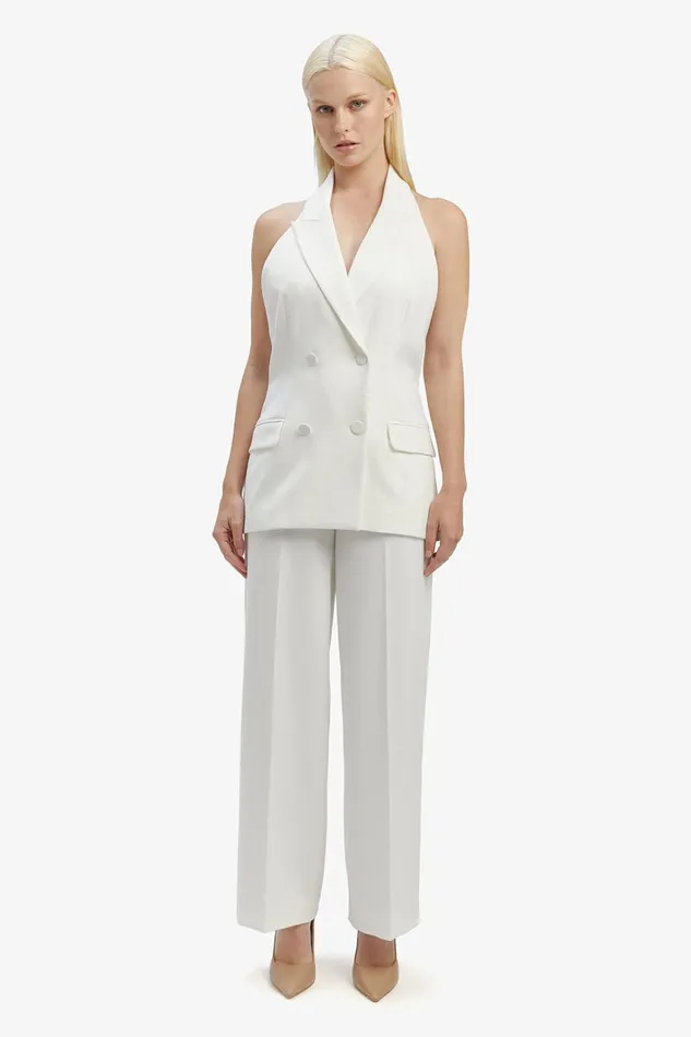 Women Fashion Tops Bardot Freya Longline Vest In Orchid White Orchid White Women Fashion Tops Bardot Freya Longline Vest In Orchid White Orchid White