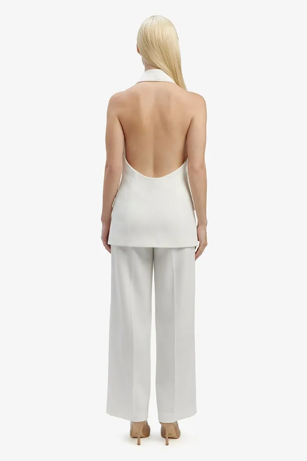 Women Fashion Tops Bardot Freya Longline Vest In Orchid White Orchid White Women Fashion Tops Bardot Freya Longline Vest In Orchid White Orchid White