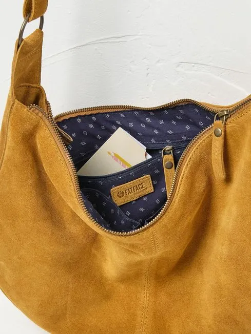 Women Fatface Bags and Wallets Winslow Yellow Sling Bag Women Fatface Bags and Wallets Winslow Yellow Sling Bag